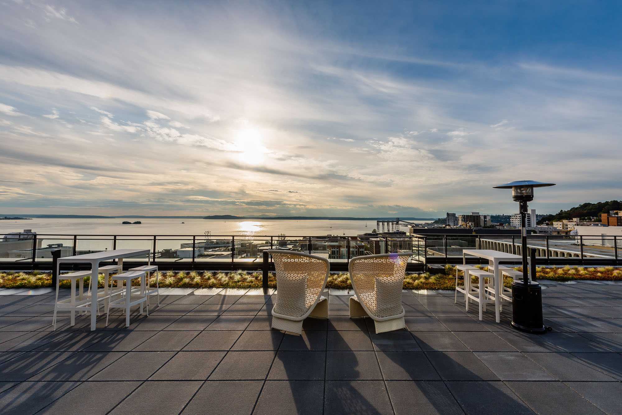 Rooftop terrace