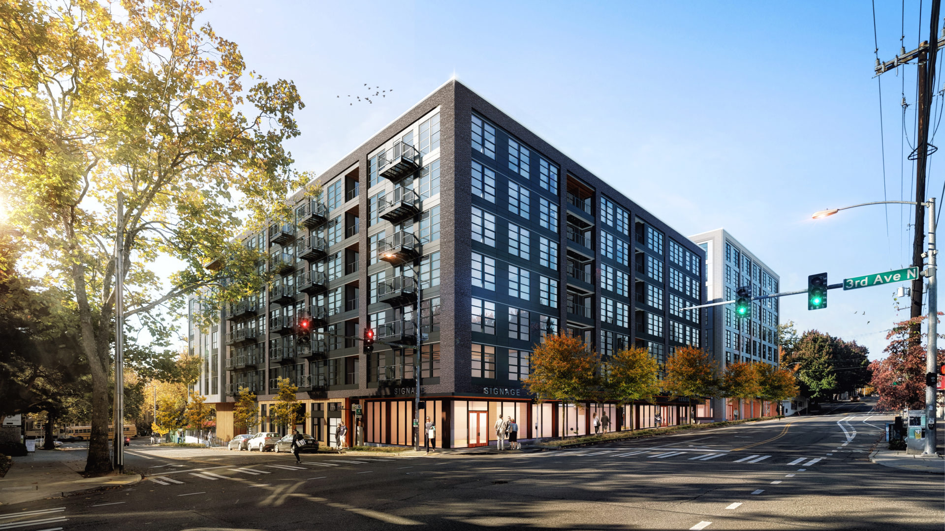 Exterior rendering